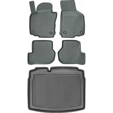 Set di tappetini per auto e tappetino per bagagliaio per Volkswagen Golf V Hatchback dal 2003 al 2008 (1/5)
