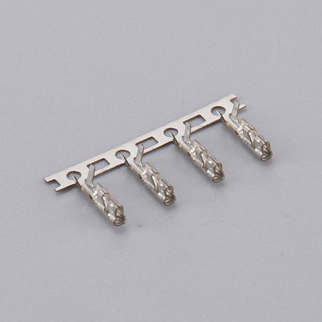 SPH-Langanschlussklemme 2,0 mm Rastermaß, Crimp-Federklemme, Buchsenklemme, Kupferklemme, Lötanschluss (1/4)