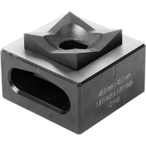 Troqueladora Rittal 4055322 cuadrada metal 22.2x22.2 mm