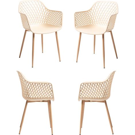 Packs Sillas Comedor - Pack 4 Sillas Tyva - Beige