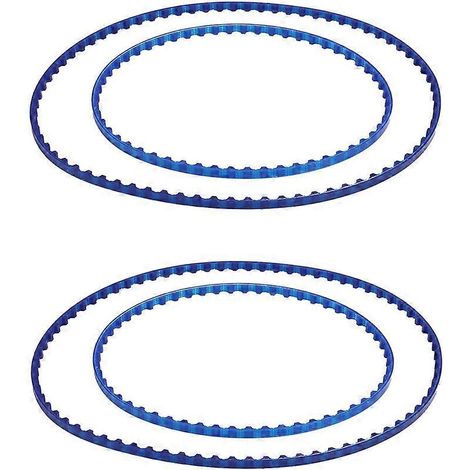 9-100-1017 Pièces détachées pour nettoyeur de piscine à courroie (grande et petite) pour 360/380 (bleu) (1/5)