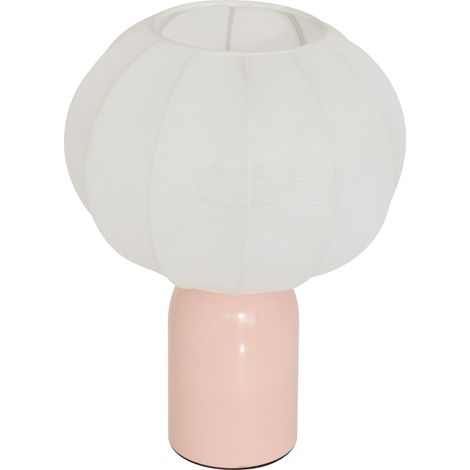 Lampe Tobie H33cm rose - Atmosphera créateur d'intérieur