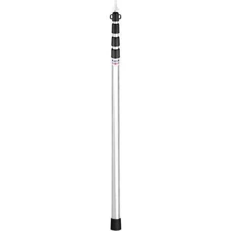 Mât Télescopique d'Extérieur Réglable en Aluminium à 4 Sections de 230 cm - Robuste et Facile à Utiliser (1/4)