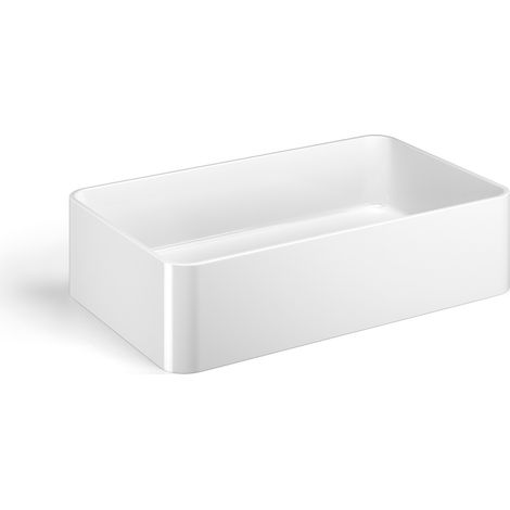 Lineabeta - Quarelo countertop lavabo rectangulaire en céramique