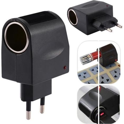 Adattatore convertitore mini da CA a 12 V CC per accendisigari auto - PAI (1/5)