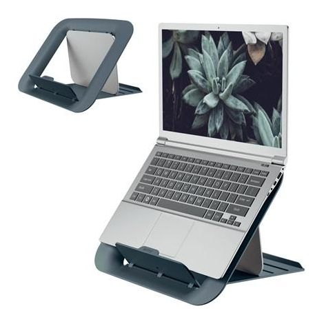 Leitz Ergo Cosy soporte para portátil gris terciopelo