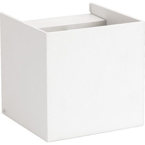 Applique murale extérieure LED CUBE 2X5 W 350 lm 4000K gris anthracite - ASLO