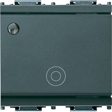 Pulsante Vimar 16090.M Idea 1P NO 10A generico luminoso 2 moduli