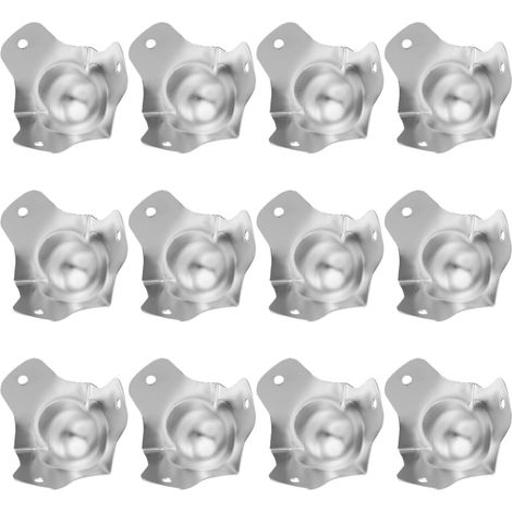 Protections d'angle métalliques à billes, taille moyenne, lot de 12 (1/5)