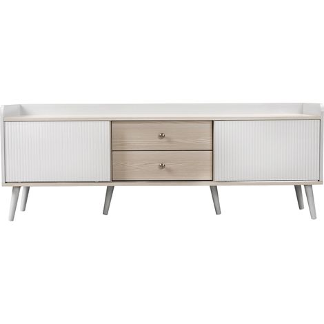 TV Schrank Sideboard mit Schiebetueren 160 cm OKMYHOME (1/5)