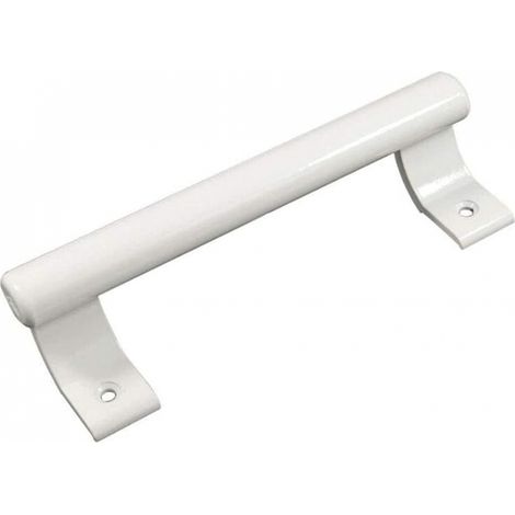 1 Poignee Porte Coulissante Aluminium Blanc 200mm (1/5)