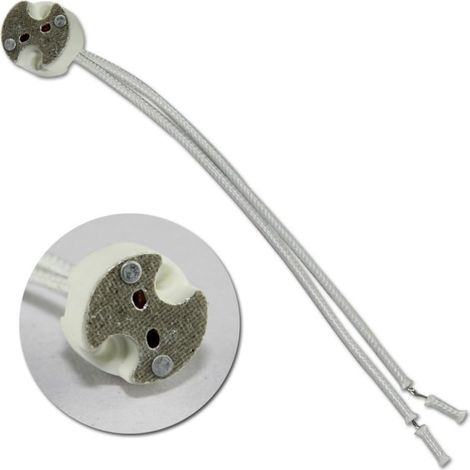 Douille en Céramique Mr16 12 V pour Lampes LED Mr11, Résistante la Chaleur, Solide et Sécurisée, Lot de 10 Pièces pour Suspensions et Éclairages Industriels (1/3)