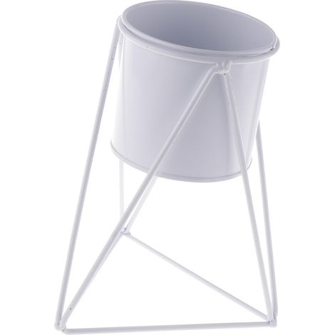 Support pour plantes en fer pot de fleurs de jardin jardinire (1/5)