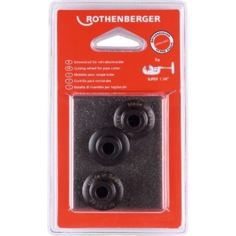 ROTHENBERGER Schneidrad für SUPER 1.1/4", 3 Stück - 070046D (1/2)