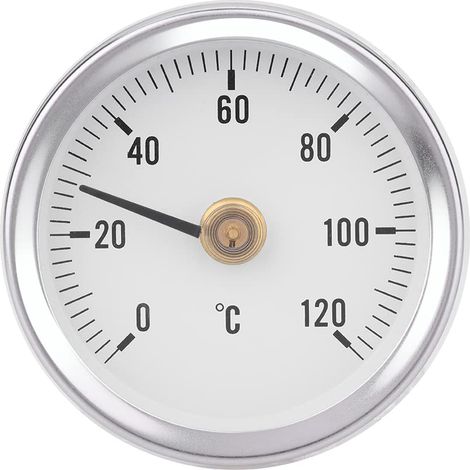 Federbelastetes, wasserdichtes Thermometer – für Rohre / Oberflächen / Öle / Kraftwerke / Boote