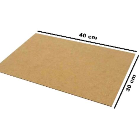 FPLUS tablero marqueteria mdf 30x40 x3 mm. , Descripción del producto
Esta hermosa lámina de madera MDF tiene una medida aproximada de 40 x 30 cm, lo que la hace perfecta para una
