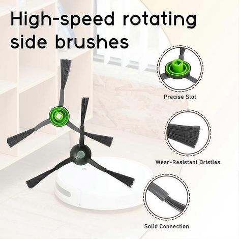 Filtre pour aspirateur brosse pour aspirateur Filtre de brosse pour aspirateur filtre de ECOVACS Deebot T8 Aivi T8+ AIVI+ N8 Pro N7/N8 920/950 Aspirateur Brosse Sac à poussière Filtre Roller Serpilliè (1/5)