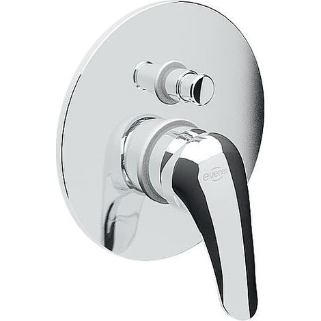Mitigeur baignoire UP Top II avec corps montage chromé rosace diamètre 170mm