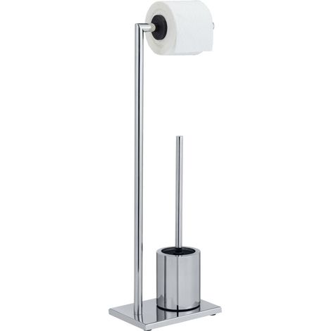 Wenko WC Bürstengarnitur Donori chrom WC Bürstengarnitur (1/2)