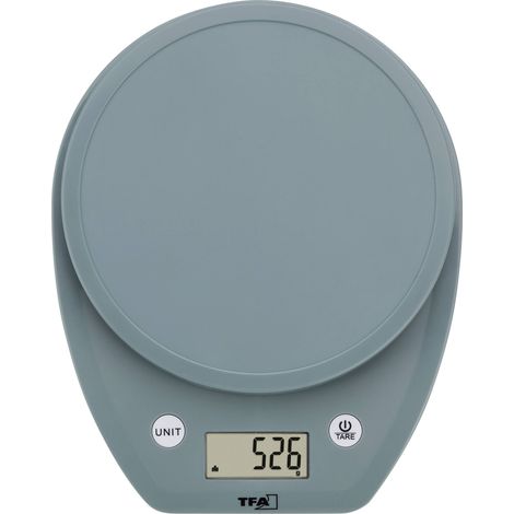 TFA Dostmann MOCHI Balance de cuisine numérique Plage de pesée (max.)=5000 g turquoise 160 x 200 x 29 (1/3)