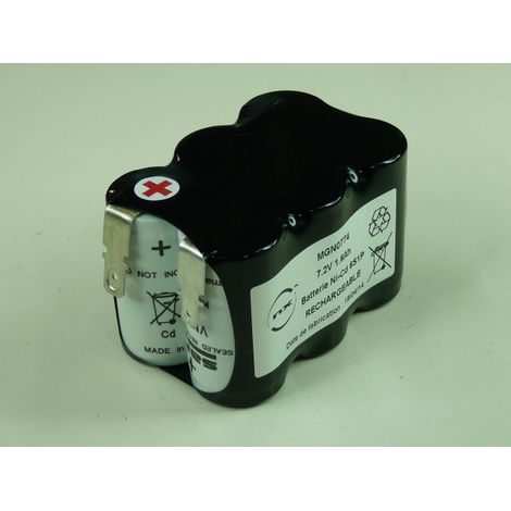 NX - Batterie NiCd 6x SC VNT 6S1P ST2 7.2V 1600mAh Cosse