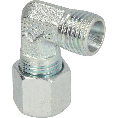 Raccord à visser coudé 8 x 8 mm