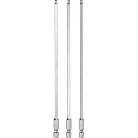 3pcs Embout de Tournevis Hexagonal 3mm (H3.0) en Acier S2 (1/5)