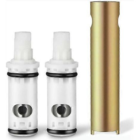 Kit de cartouche de remplacement 1224 pour robinets à deux poignées, cartouche de remplacement pour robinet de baignoire Moen (1/5)