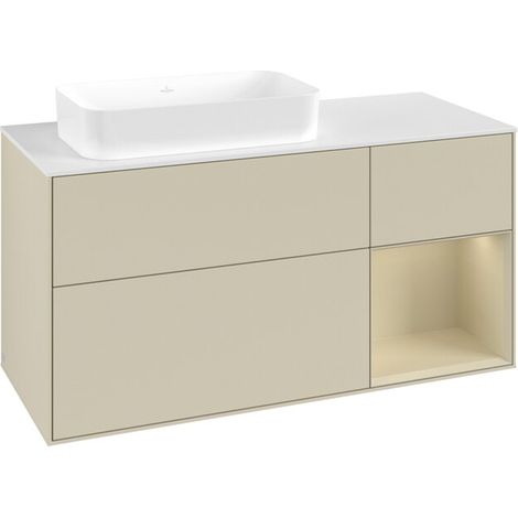 Villeroy & Boch F691HJHJ Meuble sous-lavabo Finion F69 (1/3)