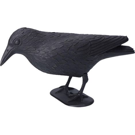 edm Krähenfigur 18 cm Garten Außenbereich