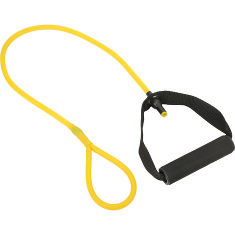 1 Corde à sauter,élastique de résistance,en latex naturel,poignée en mousse,pour fitness maison et voyage (1/5)
