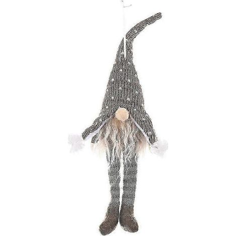 Poupée de Noël LED Lutin sans Visage Décorations Sapin Ornement Cadeau Festif Lumineux Elfique (1/5)