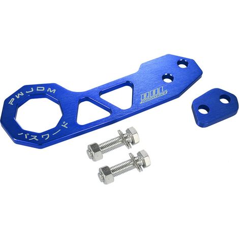 Attelage de remorque modifié pour voiture Jdm pare-chocs arrière de voiture universel en alliage d'aluminium compatible avec les pièces automobiles en alliage d'aluminium de crochet de remorque Honda (1/5)