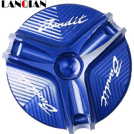Aplicable a: SUZUKI B-KING BANDIT 1200/600/650 GLADIUS GSR600/750 Motocicleta CNC Tapa de filtro de aceite de motor Tapón de rosca de aceite M201.5 (Bandit BU) (1/5)