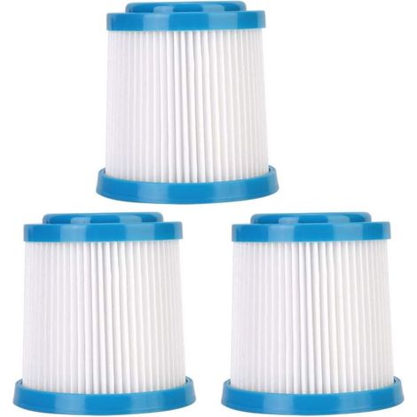 Pièces de rechange pour filtre d'aspirateur Black & Decker VPF20, lot de 3 filtres à poussière, grande stabilité et durabilité.-AquaForge (1/5)