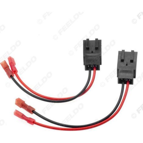Câble Haut-Parleur - Adaptateur Prise Haut-Parleur - Faisceau Alimentation - Compatible Peugeot Citroën 1999-2015 - Lot de 1 (1/5)