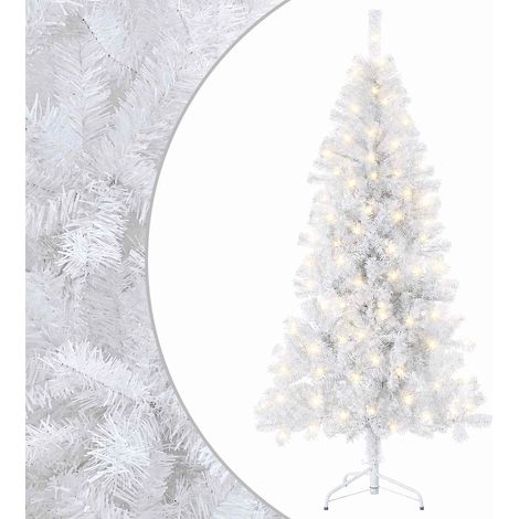 Árbol de Navidad artificial con ramas articuladas 210 cm vidaXL (1/5)