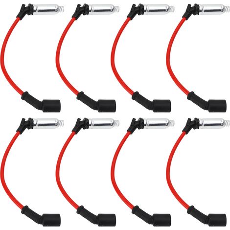 Satz mit 8 Zündkabeln (10,2 mm), Ersatz für 48322R für Avalanche, Corvette, Express, Impala – Hochleistungs-Zündkerzenkabel (1/5)