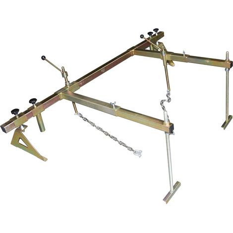 BGS Motortraverse mit 4-Punkt Abstützung 510 - 845 mm 315 kg - 9237 (1/2)