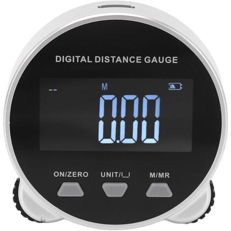 Lntyq Jauge de Distance Numérique 0-199,999 mètres / 0-656,2 Pieds, Ruban à Mesurer Numérique Rechargeable, écran LCD, Outil de Mesure électronique de Roulement Longue Distance (1/5)
