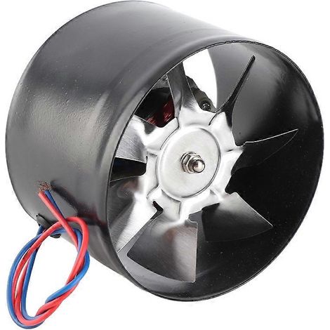 Metall-Rohrventilator, Hochgeschwindigkeits-, leiser, runder Abluftventilator für Küche und Keller