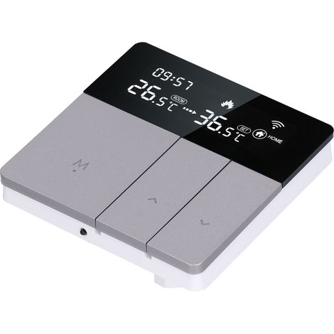 Contrôleur de température intelligent WiFi, application, commande vocale, thermostat, télécommande, chauffage d'eau chaude 95-230VGA (1/5)
