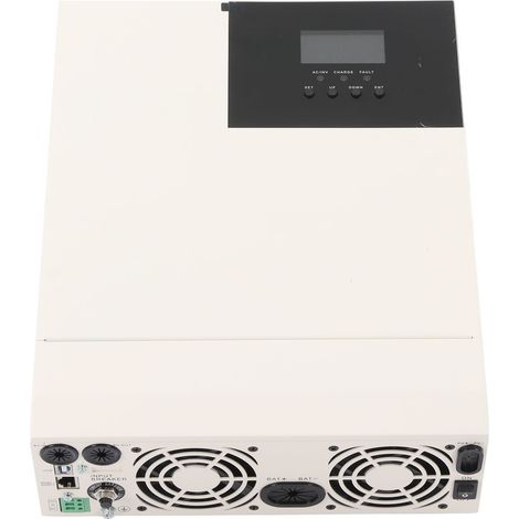 Hybrid-Solarwechselrichter mit reiner Sinuswelle, LCD-Display, 3 Anzeigen, 2 Ausgangsmodi, MPPT-Regler, 220 V/230 V AC, 3 kW (1/5)