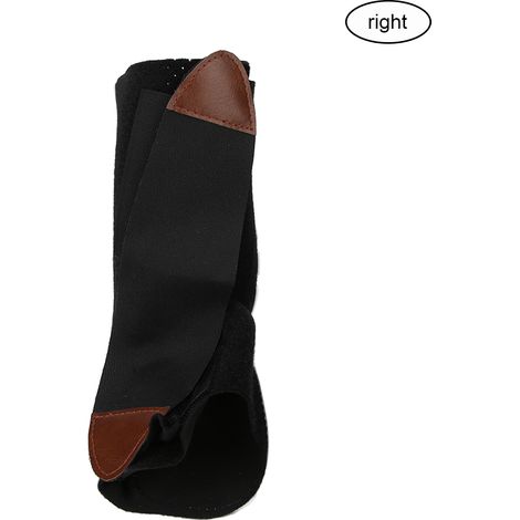 Attelle de cheville pour pied tombant - Orthèse de soutien soulageant la douleur au talon - Modèle droit (1/5)