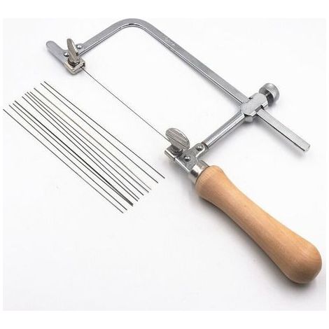 Scie à fil diamantée- Pour couper du carrelage, de la pierre, du marbre, du béton, du granit, de la céramique, du verre