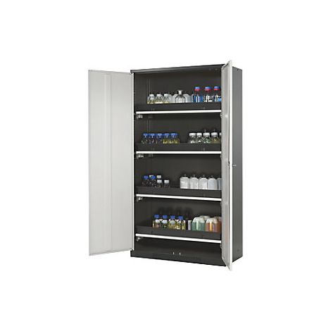 Armario de laboratorio para productos químicos  2 puerta  alta