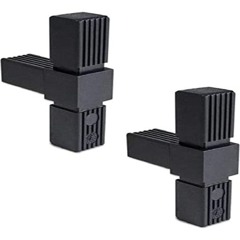 Connettore per Tubo Quadrato A T A 3 Vie, Connessione a Mensola del Profilo, 30mm x 2mm