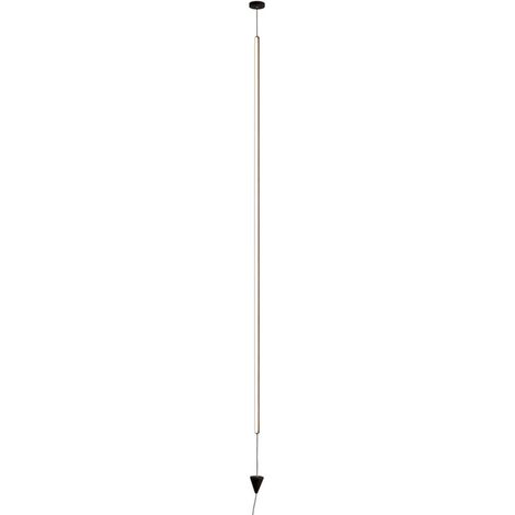 Lampadairealuminium noir led (1/5)