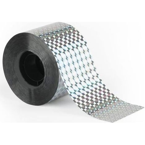 Holografisches, reflektierendes Vogelabwehrband – 80 m x 4,8 cm – zum Verscheuchen von Vögeln (1/5)