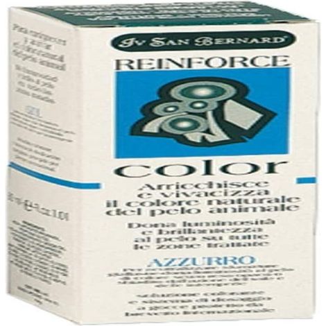 Colorante azul Reinforce para perros Iv San Bernard 30ml  Oferta exclusiva
